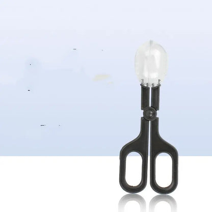 Durable Abs Insect Trap With Scissor Handle - Perfect For Small Pet Feeding And Cleaning-1