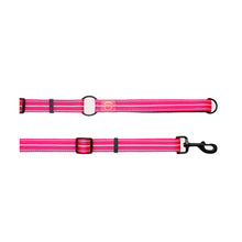 Laisse réfléchissante Rose fluo GF Pet