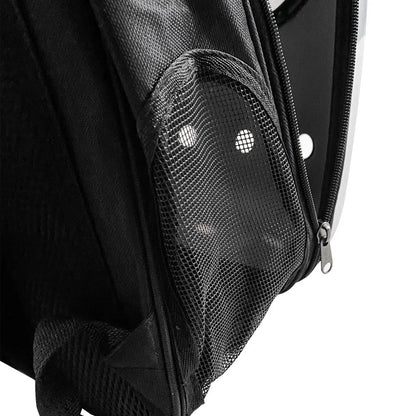 Rucsac pentru transportul animalelor de companie, argintiu-4