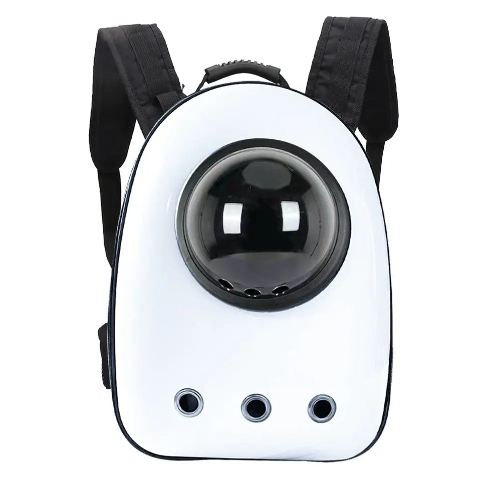 Malý zvierací batoh na nosenie, biely-0