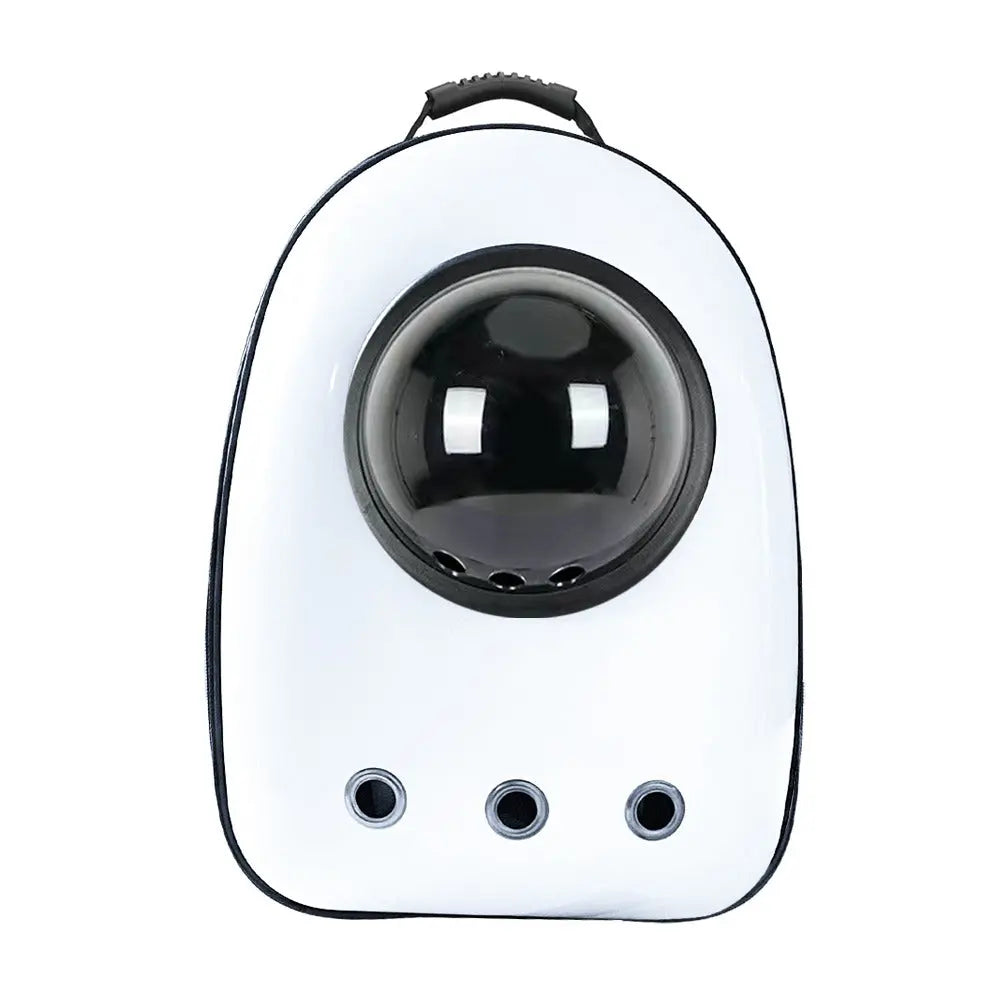 Malý zvierací batoh na nosenie, biely-1