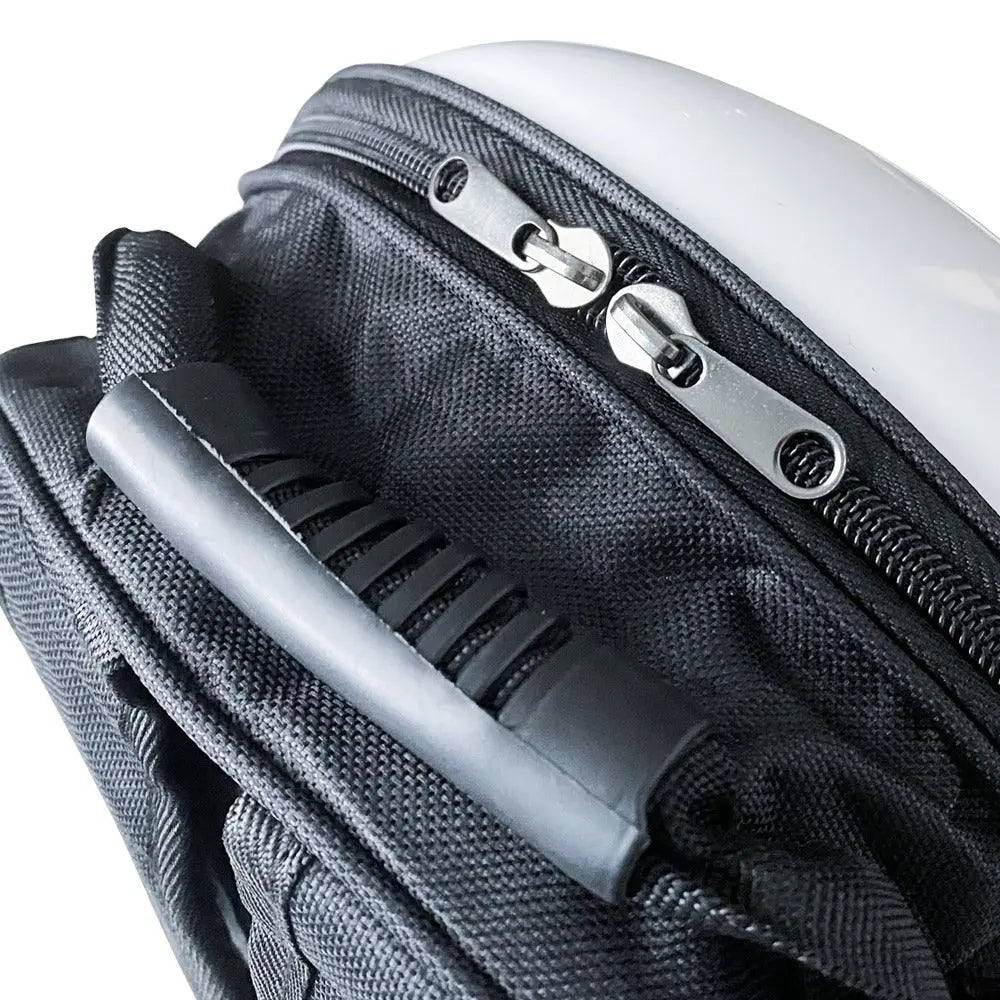 Malý zvierací batoh na nosenie, biely-2