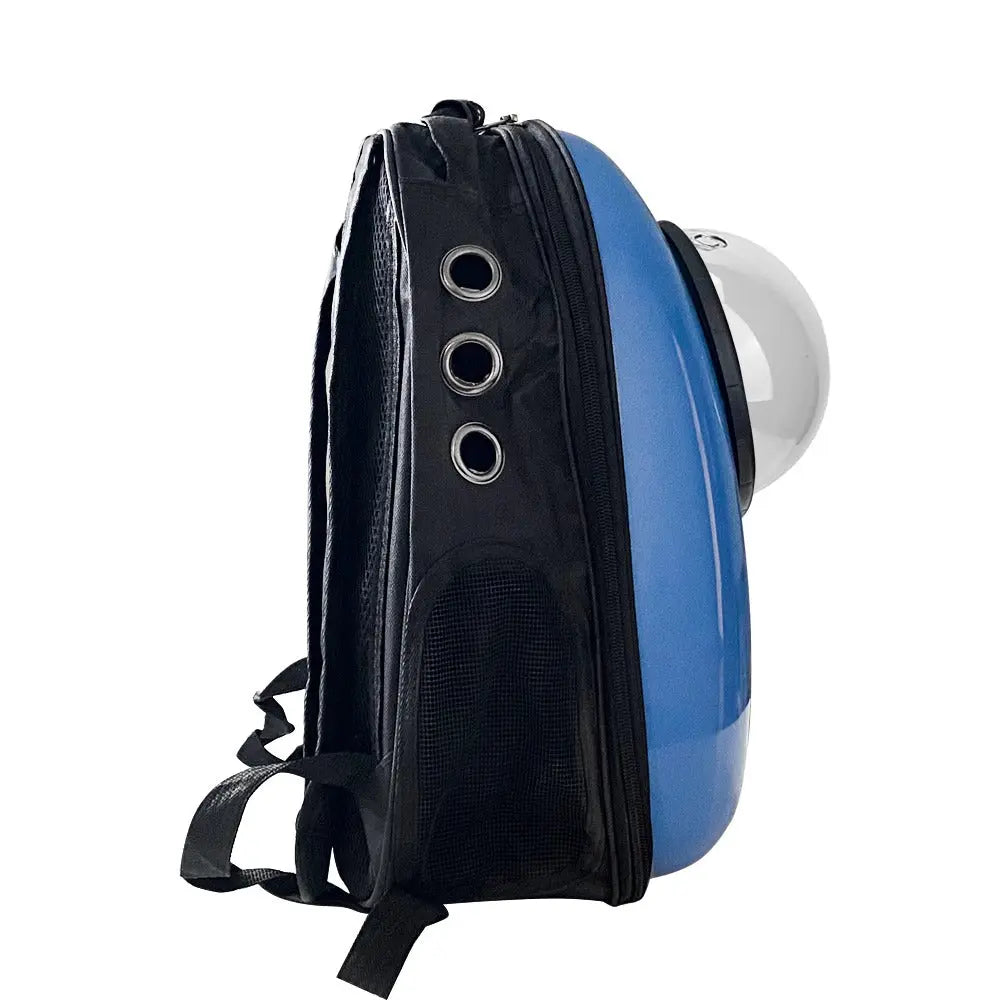 Malý zvierací batoh na nosenie, modrý-2