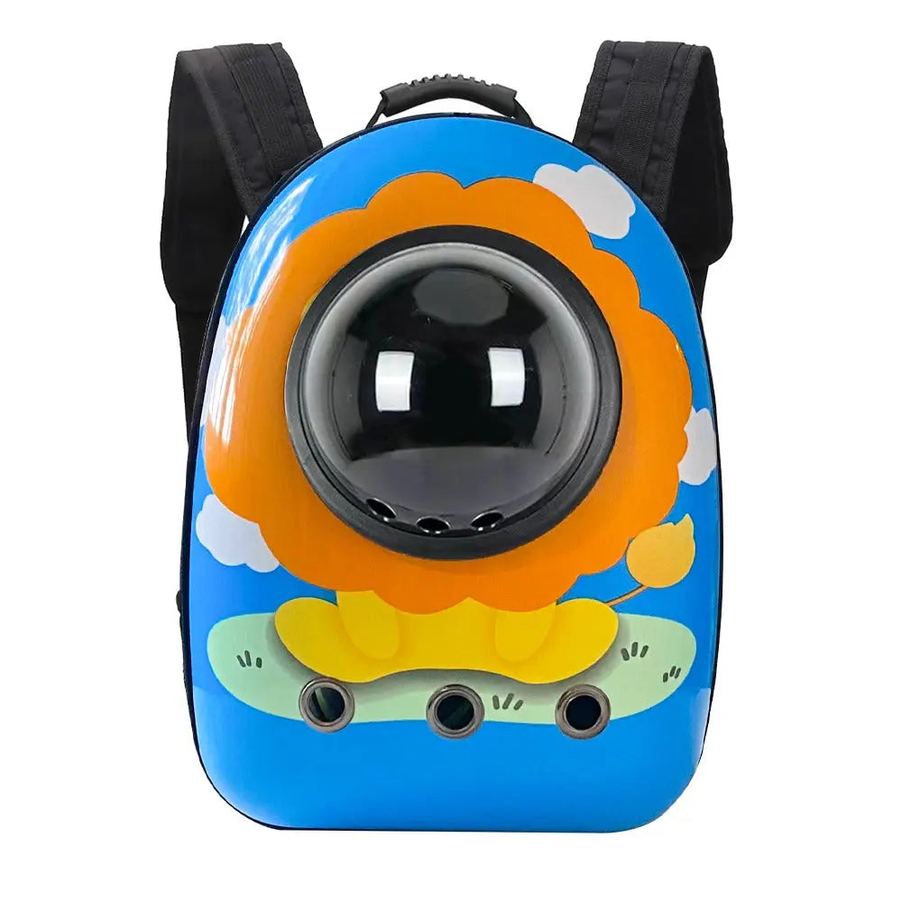 Plecak do noszenia zwierząt, z lwem-0