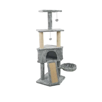 Macska mászóka-szürke-0