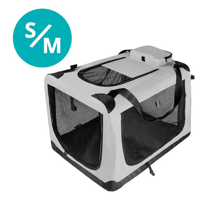 Összehajtható kisállathordozó táska, több típusban-M méret-3