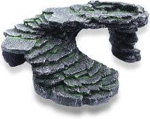 Turtle Resting Basking Platform Reptile Terrarium Shale Rock Reptile Habitat Accessories Decorations Aquarium Decor Rock Landscaping Shale Scape Step Ledge & Cave Hideout Zooko