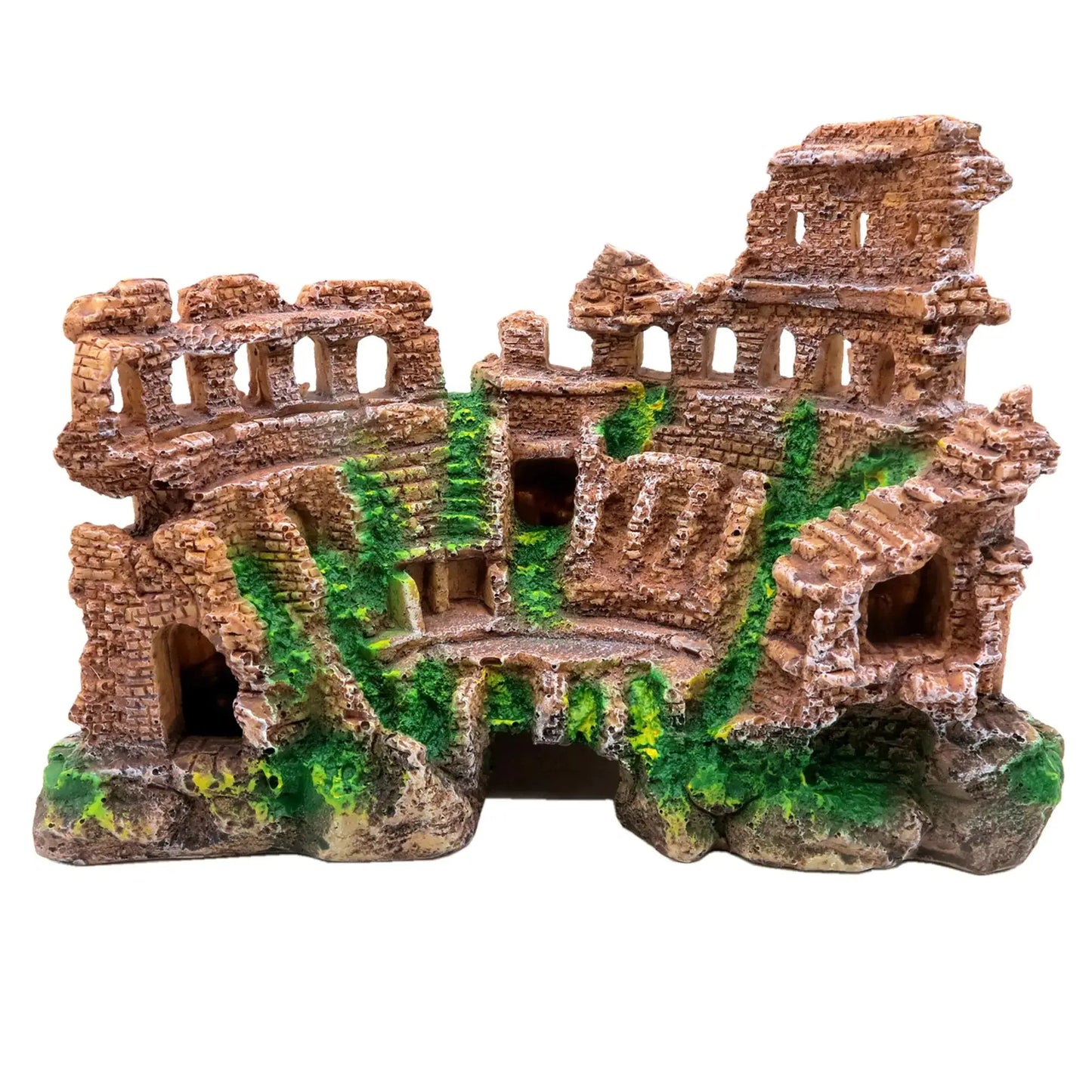 M2cbridge Antique Roman Column Ruins European Castle Aquarium Decorations Fish Tank Hideout Rocks (Roman Column Ruins) Zooko