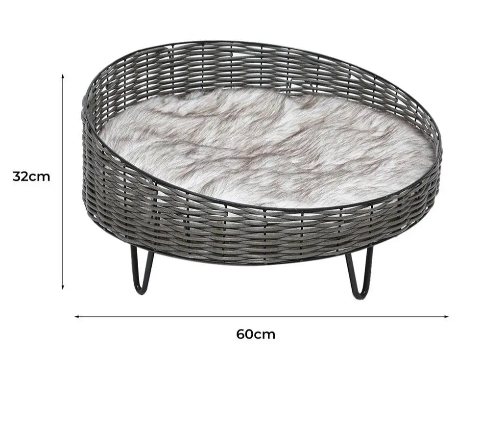 Sleeping Nest Calming Cushion Pet Bed-2