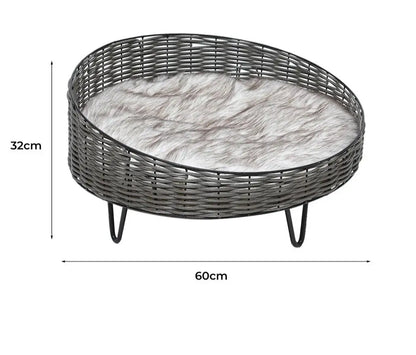 Sleeping Nest Calming Cushion Pet Bed-2