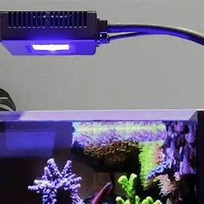 CURRENT Orbit R24 95 Watt Accessory Add On Reef LED Saltwater Marine Aquarium Coral Light with Flex Arm Tank Mount Wireless Lighting & eFlux Wave Pump Control for Fish Tank (4441) Zooko