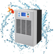 Aquarium Chiller 8gal 100W Aquarium Heater (10-40°C/50-104℉) with Pump 3L/Min Water Chiller Quiet Design Hydroponic Cooling System (35-45 Dbs) for Fish Tank Axolotl Coral Reef Tank Zooko