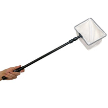 UNEAK - Medium Aquarium Fish Net with Long Extendable Handle for Fish Tank Fine Mesh Aquarium Net 10-36 Long Handle Catcher for Fish and Shrimp Tank Pond Creek Zooko